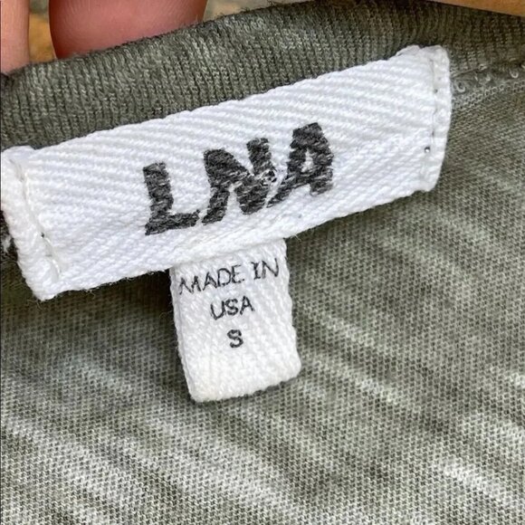 LNA cold shoulder top small - Picture 3 of 6